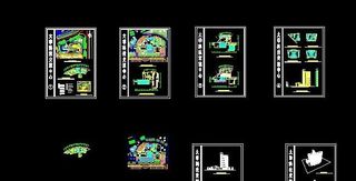 某酒店方案设计平面图及立面图和剖面...