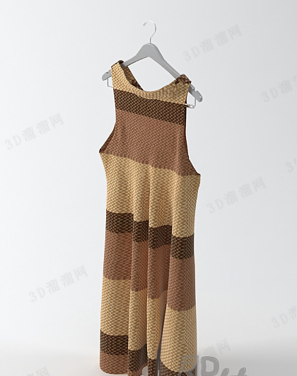 3D连衣裙模型