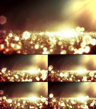 飘舞的粒子光斑高清视频素材