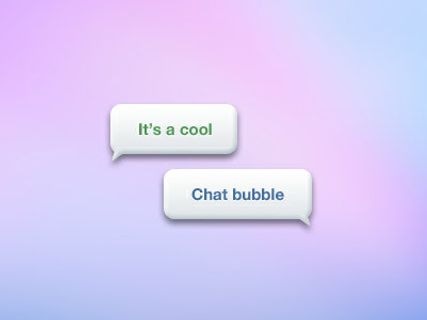 清晰干净的气泡