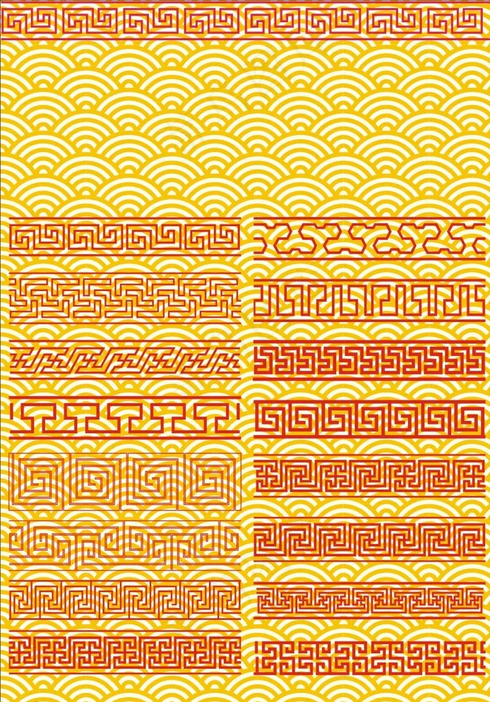 底纹花纹边框图片cdr矢量模版下载