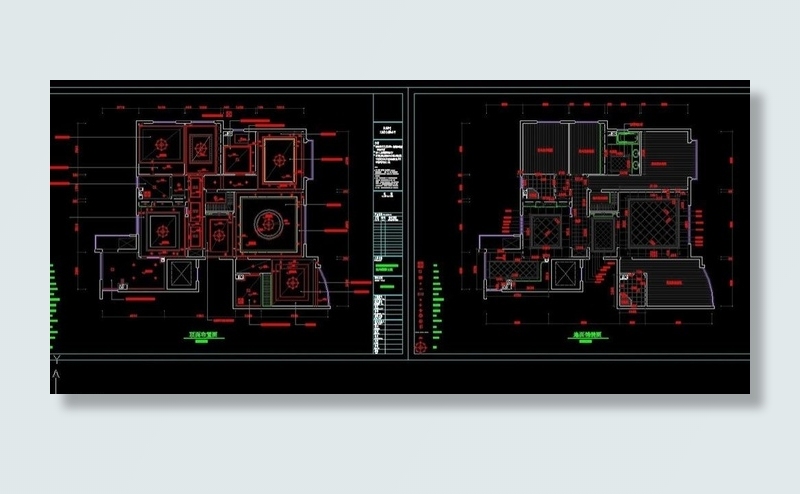 施工图 商业装修图