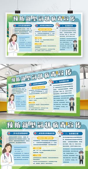 新状型病毒内容展板