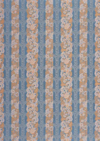 蓝色美丽大花朵底纹