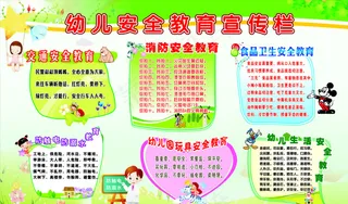 安全教育宣传栏图片