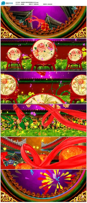 喜庆民族民歌中国梦LED视频 喜庆民族民歌中国梦LED视频