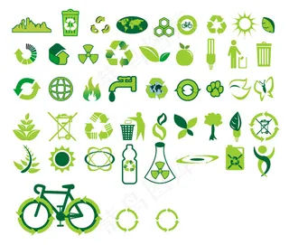 绿色环保素材