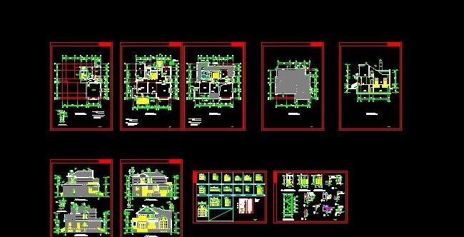 实用农村自建房住宅楼设计图&nbs...