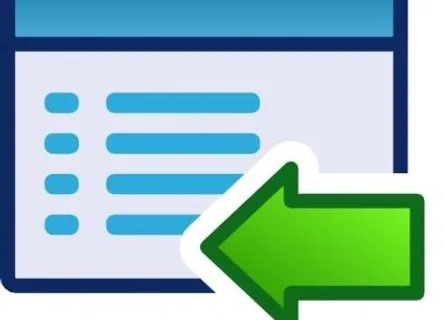 绿色菜单图标设置左剪贴画