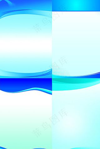 蓝色展板背景图片