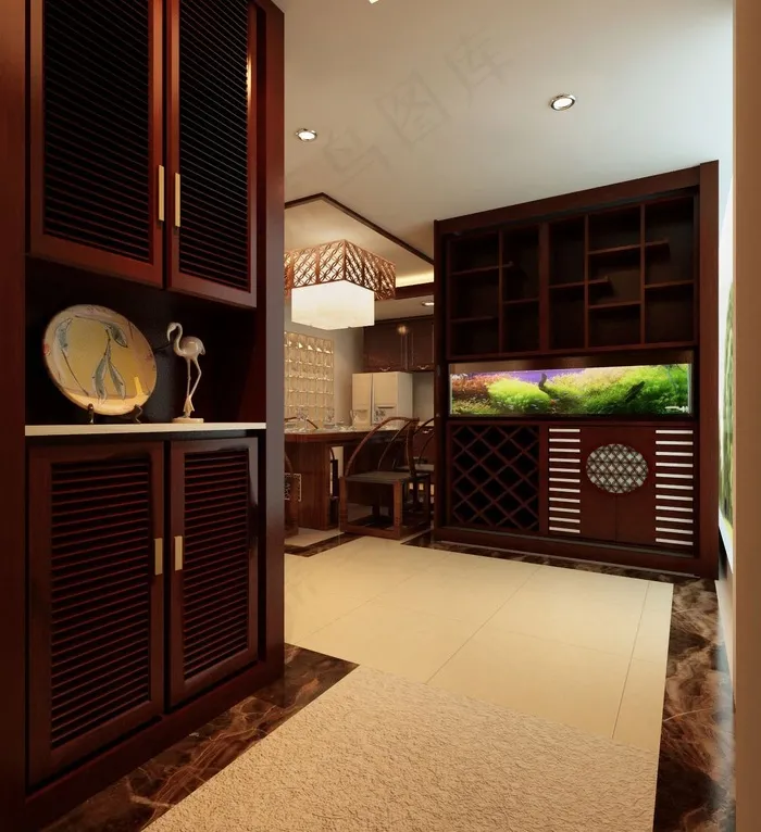 玄关设计效果图