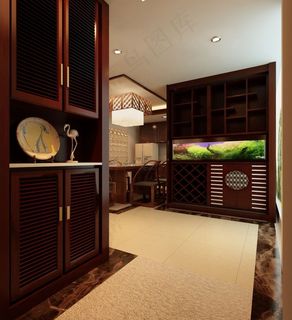 玄关设计效果图