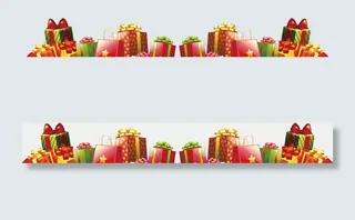 绿色卡通圣诞节手抄报