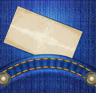 牛仔裤的设计元素矢量背景01