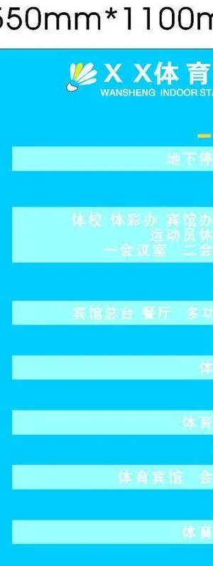 楼层指示牌图片