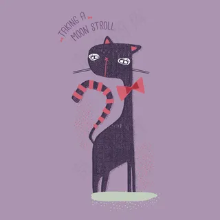 印花矢量图 动物 宠物类 猫 生活...