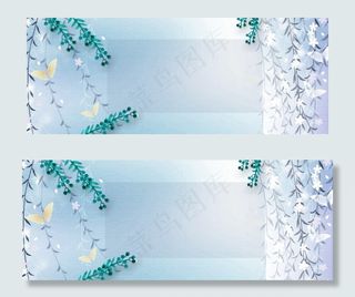 淘宝天猫服饰女装床上用品鲜花海报背...