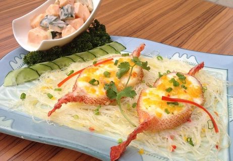 黄椒酱蒸东星扒图片