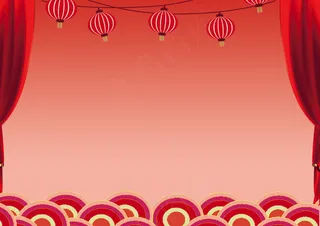 2018喜庆红色新年小报恭贺新春手...