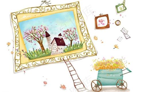 自然风景画图片