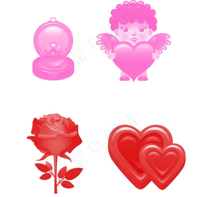 爱情元素图片