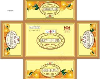 柑橘 桔子 胡柚 脐橙 水果包装箱...