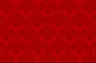 红色欧式花纹背景矢量素材