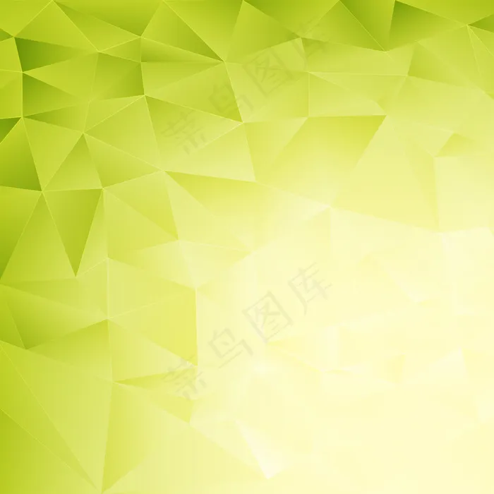 绿色几何光感背景图