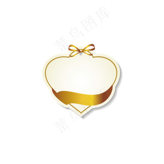 金色精美促销标签png素材