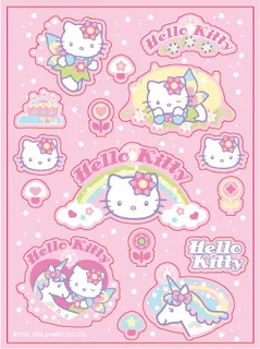 粉红小猫和独角兽矢量 粉红小猫和独角兽矢量