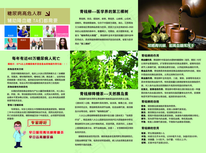 金钱柳 降糖