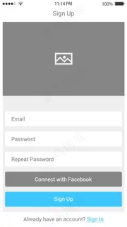 登陆界面设计元素
