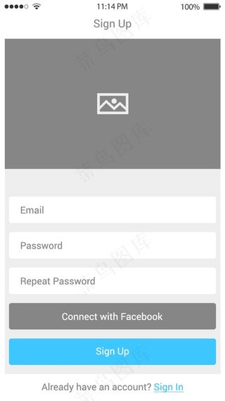 登陆界面设计元素