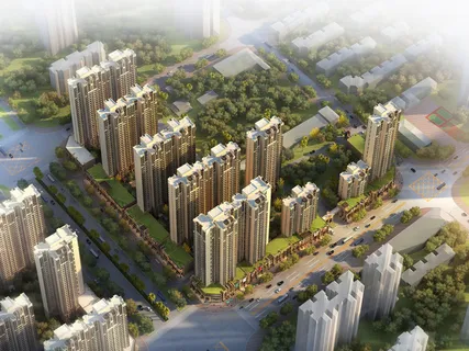 西安国际公园城图片