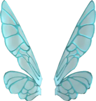 科幻蝴蝶翅膀美工电商设计免扣元素