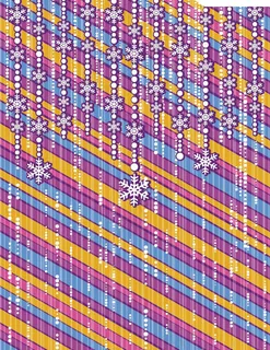 两款可爱圣诞节壁纸矢量素材