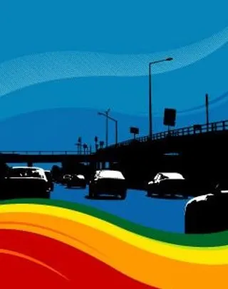 潮流城市建筑插画矢量图038