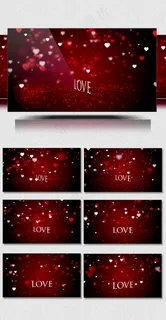 520浪漫动态视频背景素材