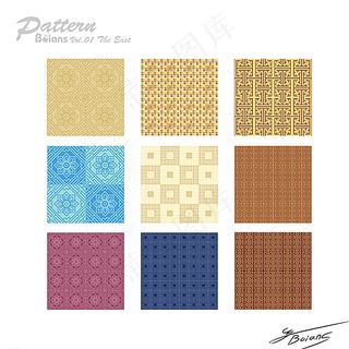 中国风传统 花纹背景图片