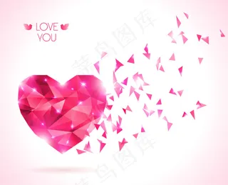 情人节心形图案