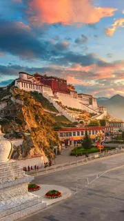 布达拉宫高清摄影图片 布达拉宫高清摄影图片