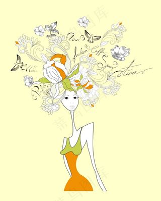 人物插画设计元素