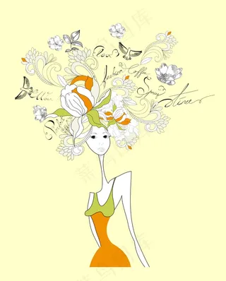 人物插画设计元素