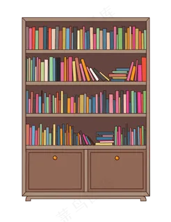手绘书柜PSD源文件手绘书柜PSD源文件