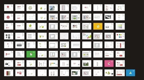 U生代品牌识别形象手册AI图片