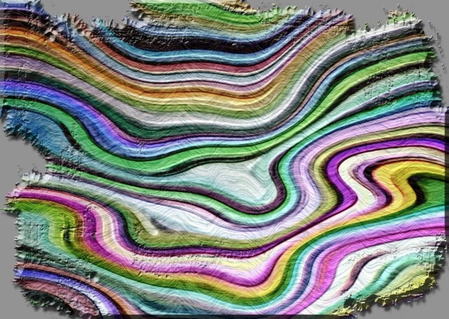 彩色石纹油画背景素材psd模版下载