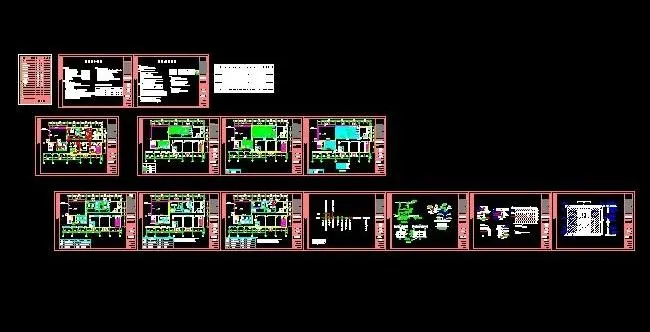 厦门某医院研究所建筑设计图