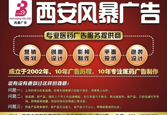 医药保健品 招商海报图片cdr矢量模版下载