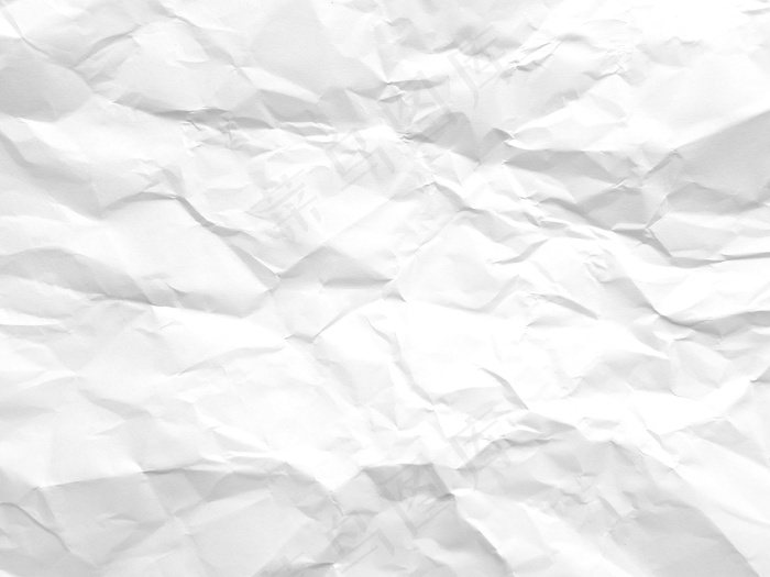 折皱白纸