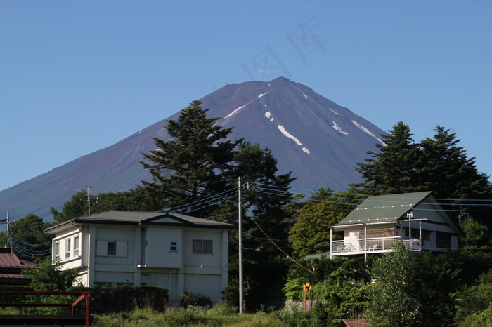 富士山下图片